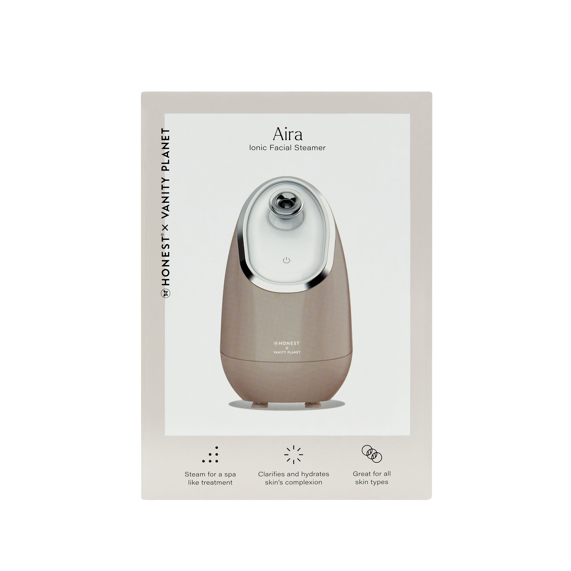 Honest x Vanity Planet Aira Ionic Facial Steamer